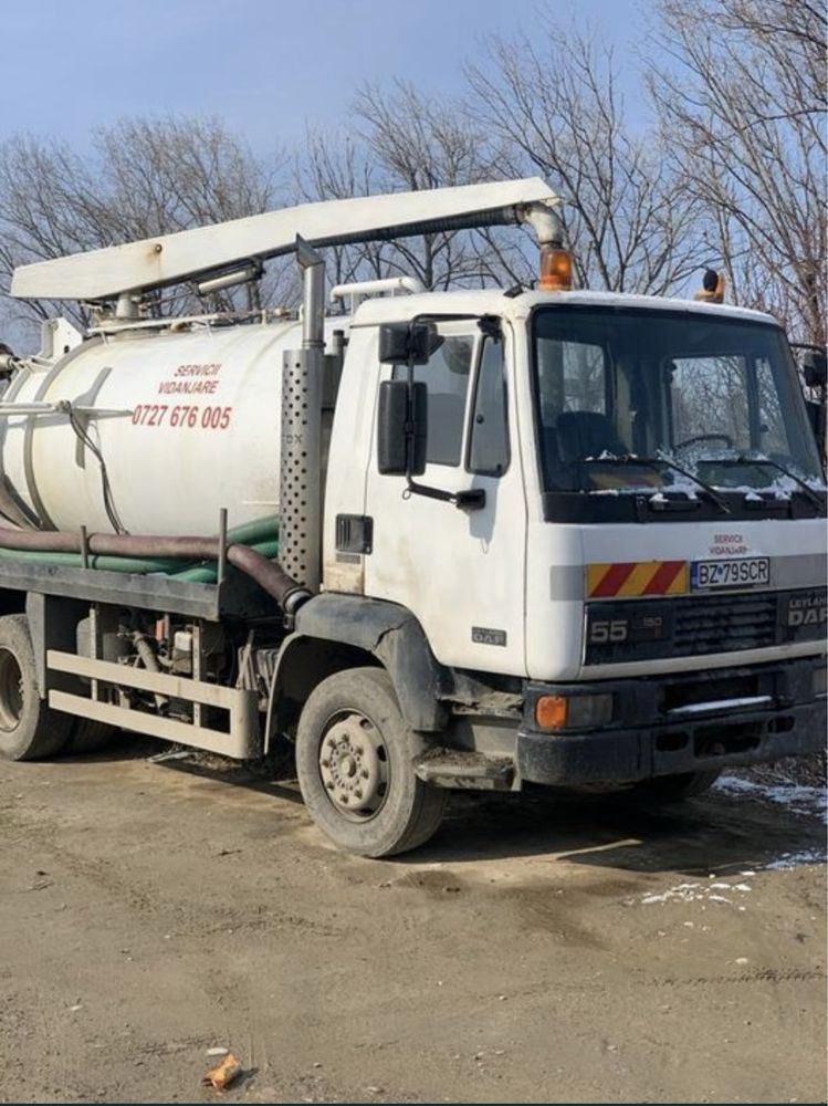Servicii de Vidanjare si Stropit Drumuri sau Terasamente