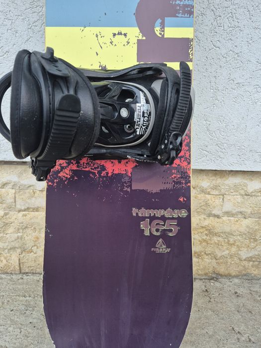 Placa snowboard cu legături Firefly originale