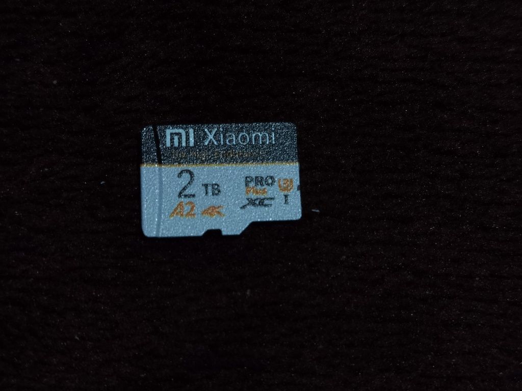 Card micro SD + Adapror SD, 2 TB, Xiaomi pro plus