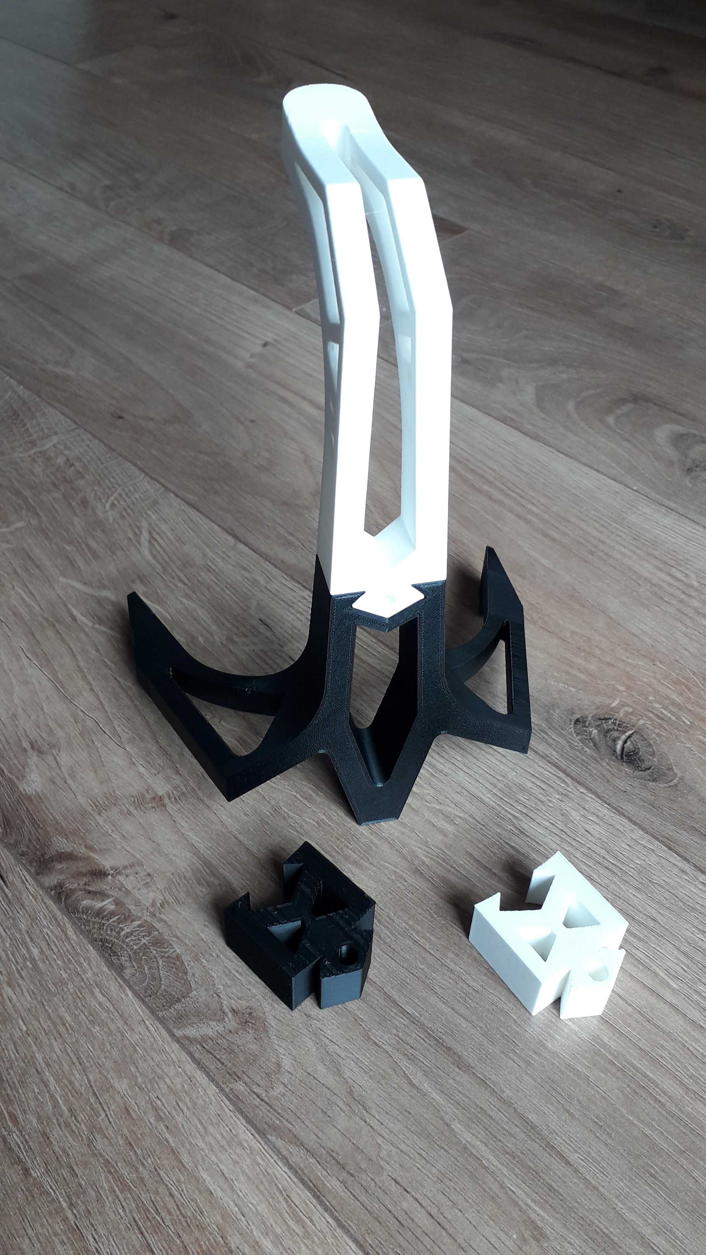 3D print suport casti Spider Schelet ( Headset Headphone Stand )