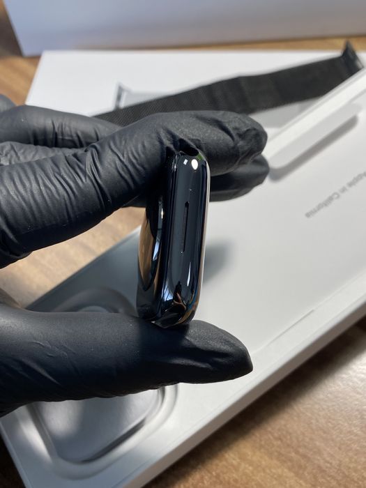 Apple Watch Seria 9 Stainless Steel / 45 mm / Black/ Ca nou