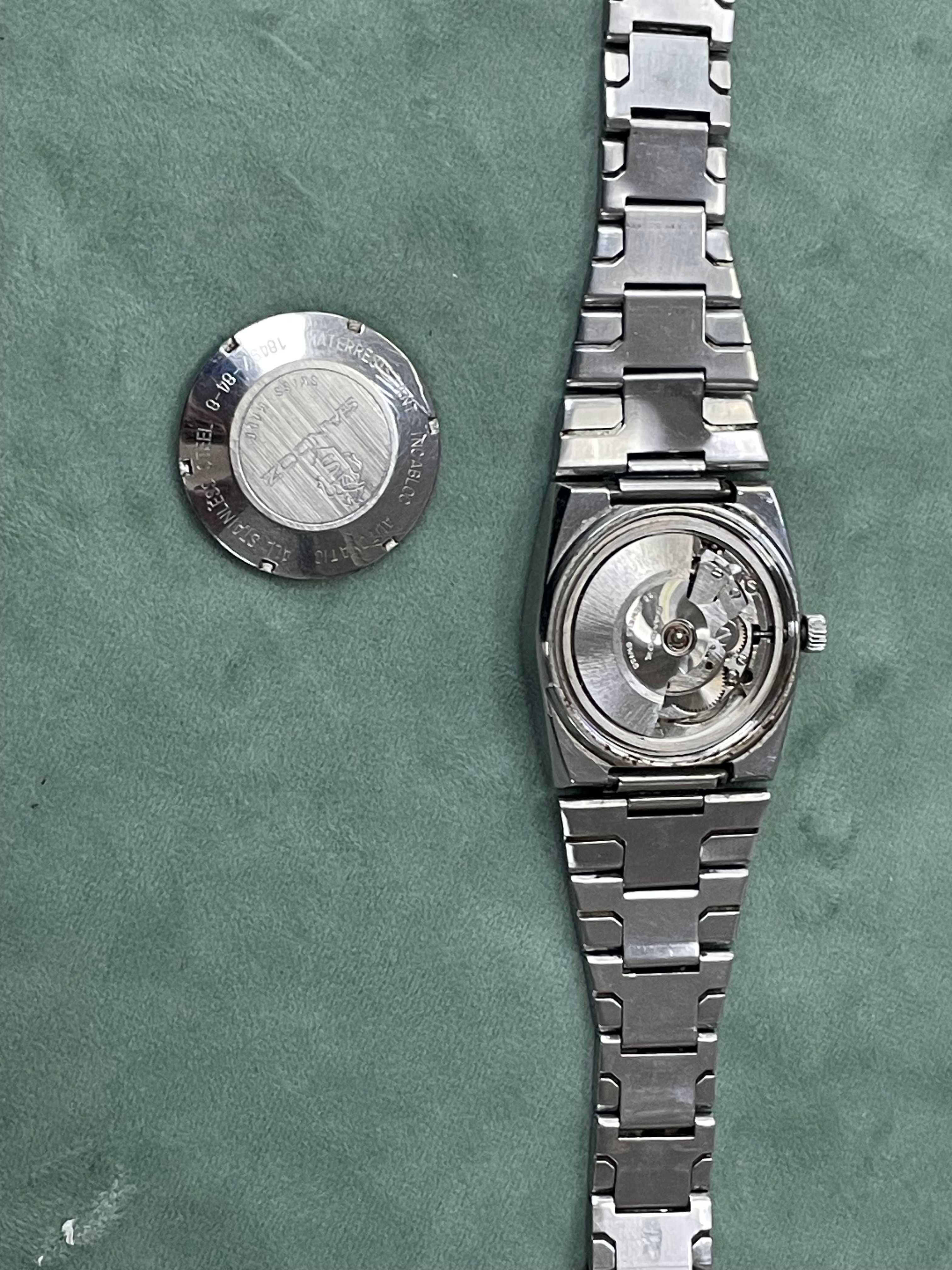 Ceas de colectie rar automatic SANDOZ 1849Z anii '70 (omega,tissot)