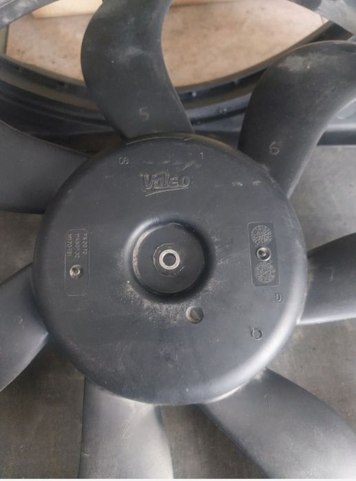 Диффузор с вентилятором. Кашкай.