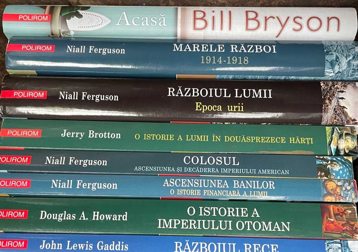 Cărți Colectia Historia, Editura Polirom , 6 bucăți