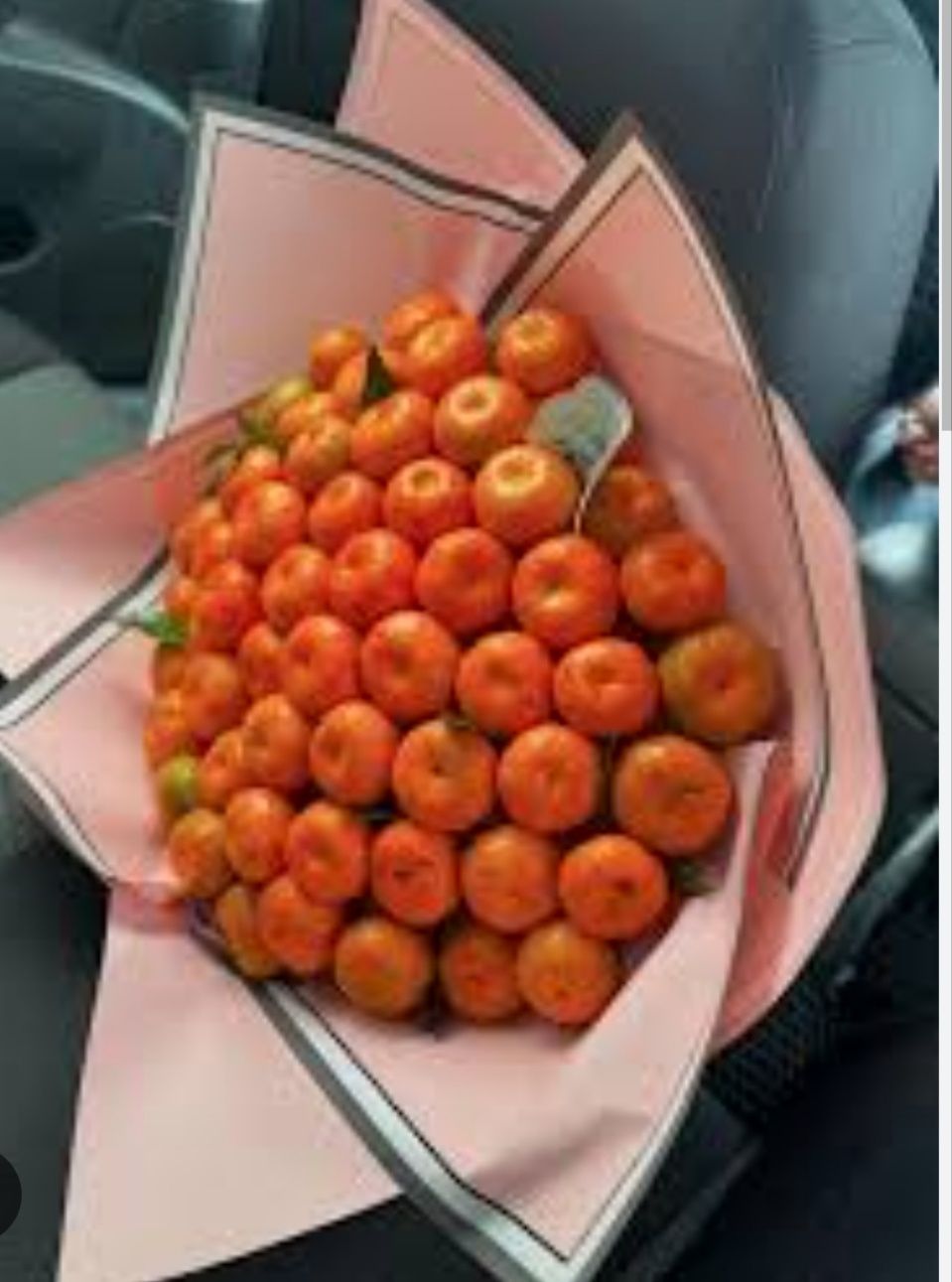 Mandarinli buketla arzon sifatli va yangi
