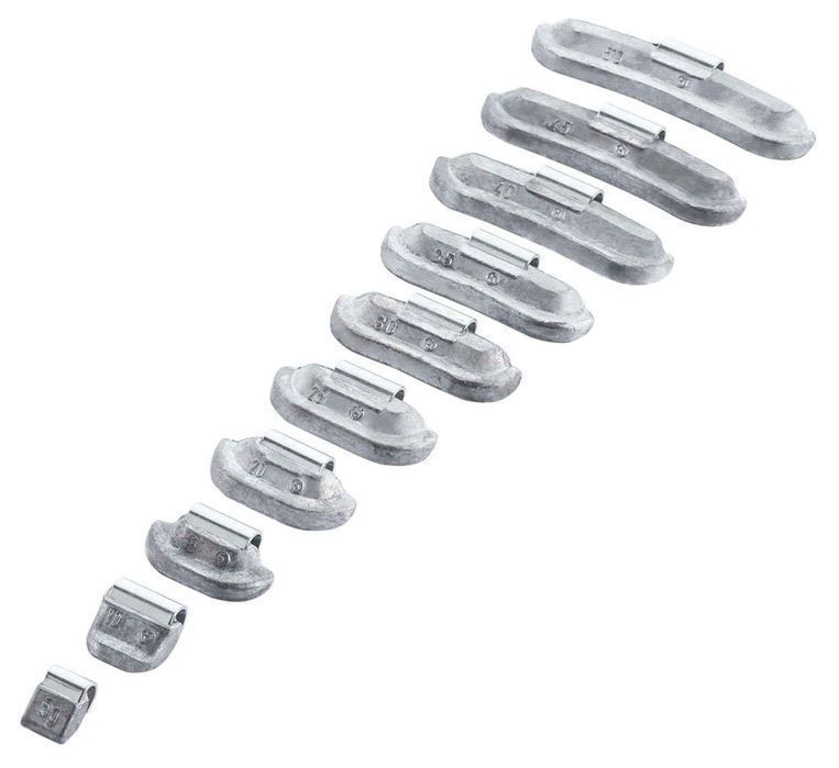 Cutie contragreutati pentru jante tabla 20 grame -  100 buc - pb 2.15