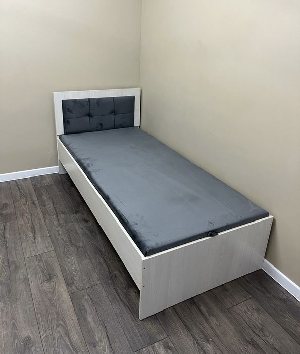 Новая Односпальная Кровать С Бельевым Ящиком из Цеха