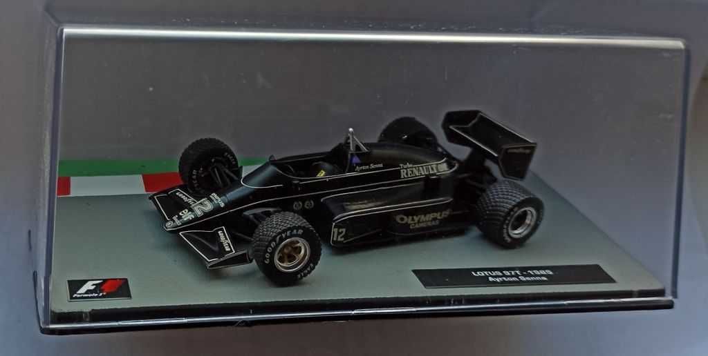Macheta Lotus 97T Ayrton Senna Formula 1 1985 - IXO Altaya 1/43