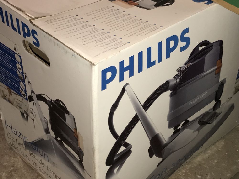 Aspirator-uscat/umed & spalare, utilizat, stare buna, orig.Philips.