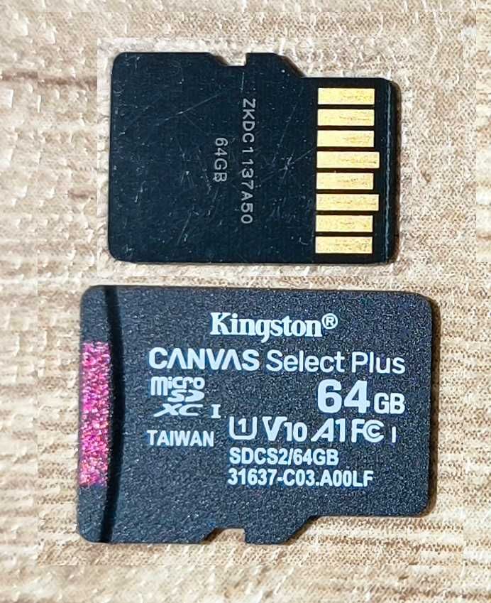 card-uri de memorie micro-sd kingston sau hama, 64gb, uhs-1