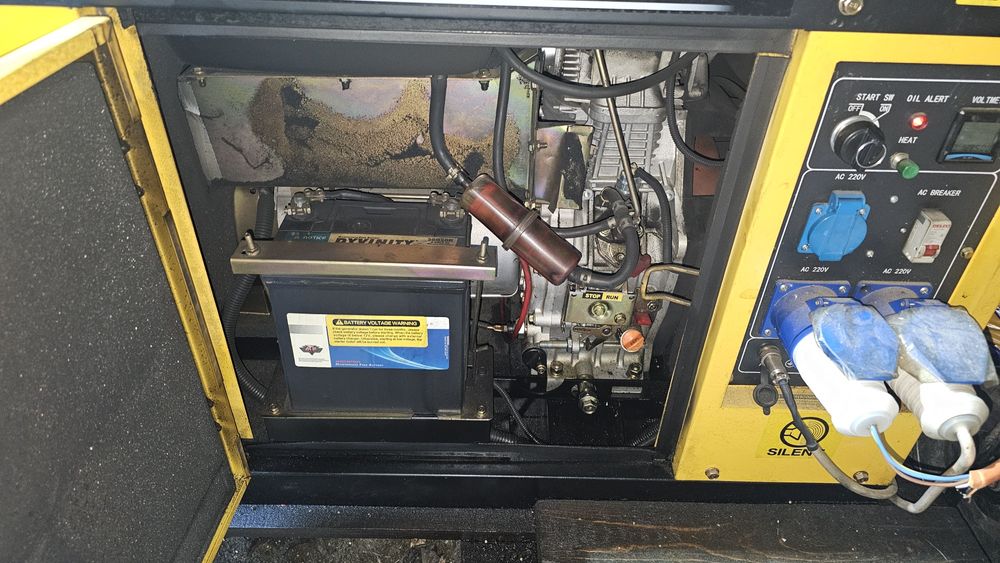 Generator diesel 7,5 kw+ automatizare