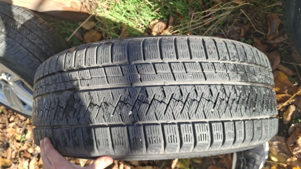 Продавам джанти 18ки 5х112 с добри зимни гуми