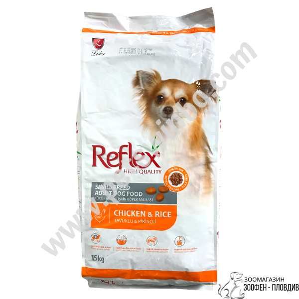 Reflex Small Breed Adult Chicken&Rice 15кг- за Кучета от Дребни породи