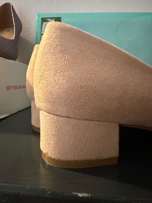 Pantofi Piele Intoarsa