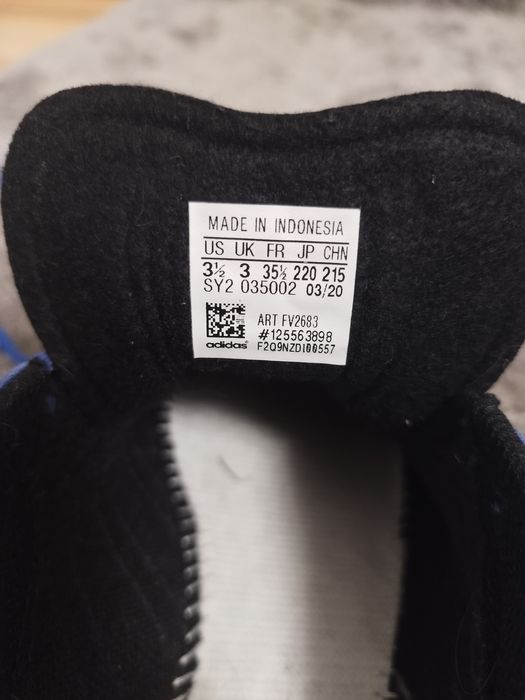 Adidas gazelle albastrii