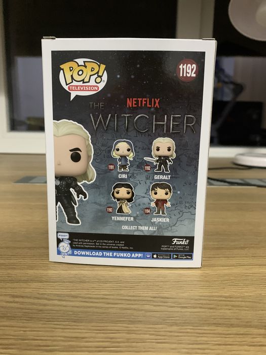 Funko pop Geralt 1192 chase