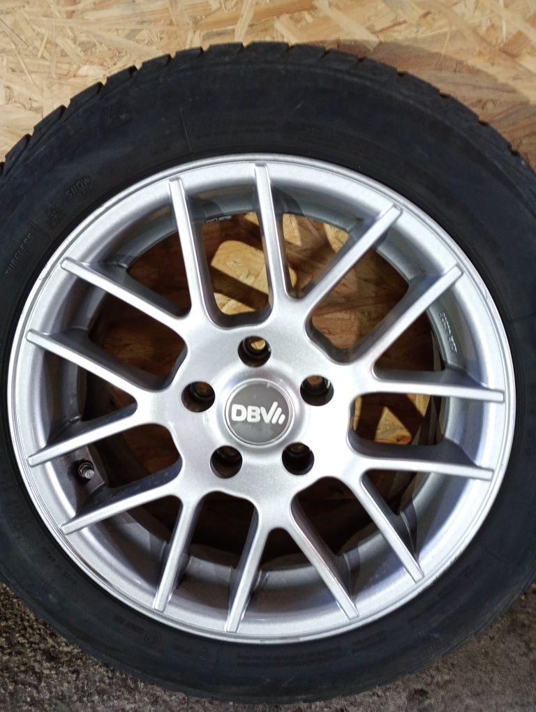 VW CADDY джанти със зимни гуми 195/60/16С 7,5J ET35 5x112 цо66,6 -