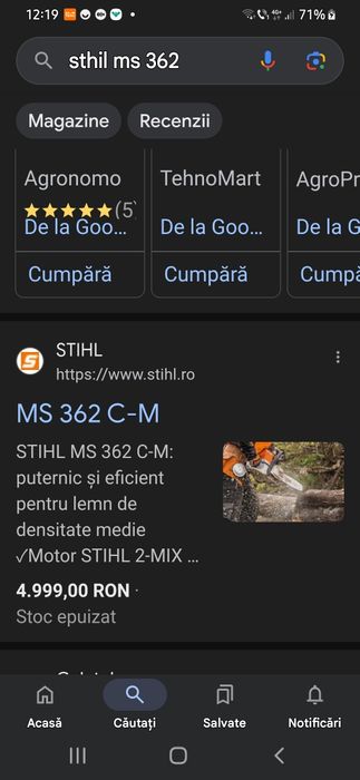Drujba profesionala Sthil MS 362