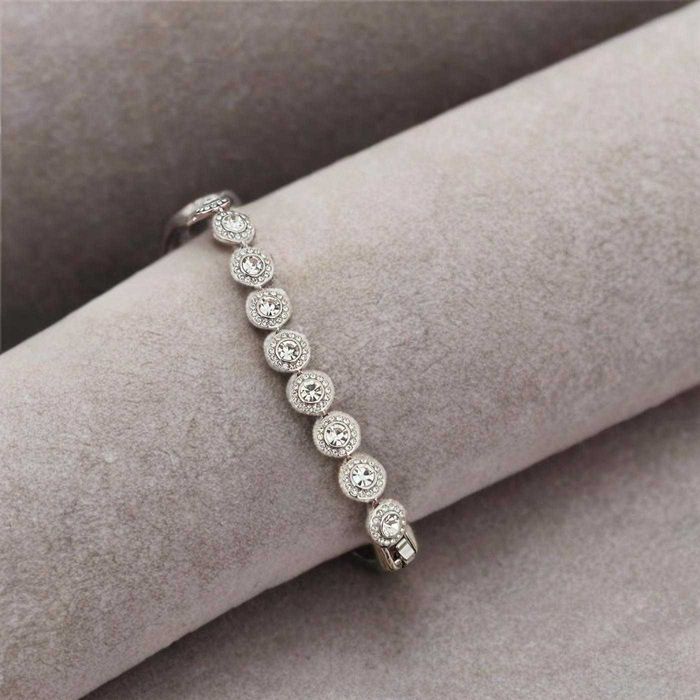Bratara Swarovski Model Una Angelic Silver