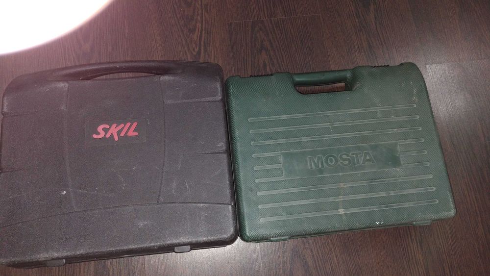 masini de gaurit portabile, la pachet,stare foarte buna,