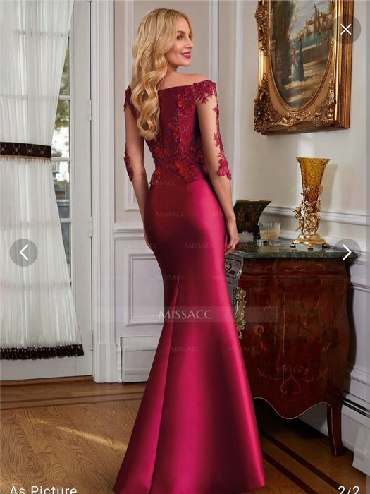 Rochie seară / evenimente / nuntă - Noua cu etichetă 38 M