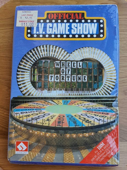 Joc PC 1987 Wheel of fortune