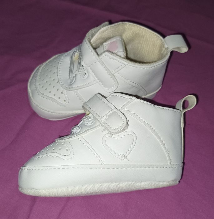 Пинетки для девочки от 0 до 9 месяцев