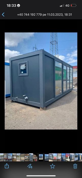 Vand containere tip casă birouri magazine spații comerciale