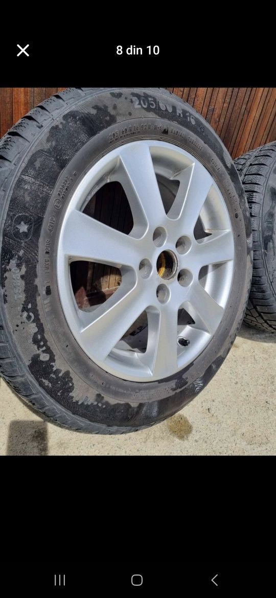 Roti / Jante / Anvelope iarnă 5x112  205/60 R16