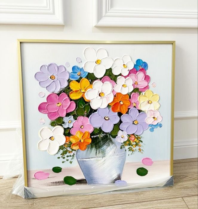 Большие картины в золотой раме, можно в рассрочку!