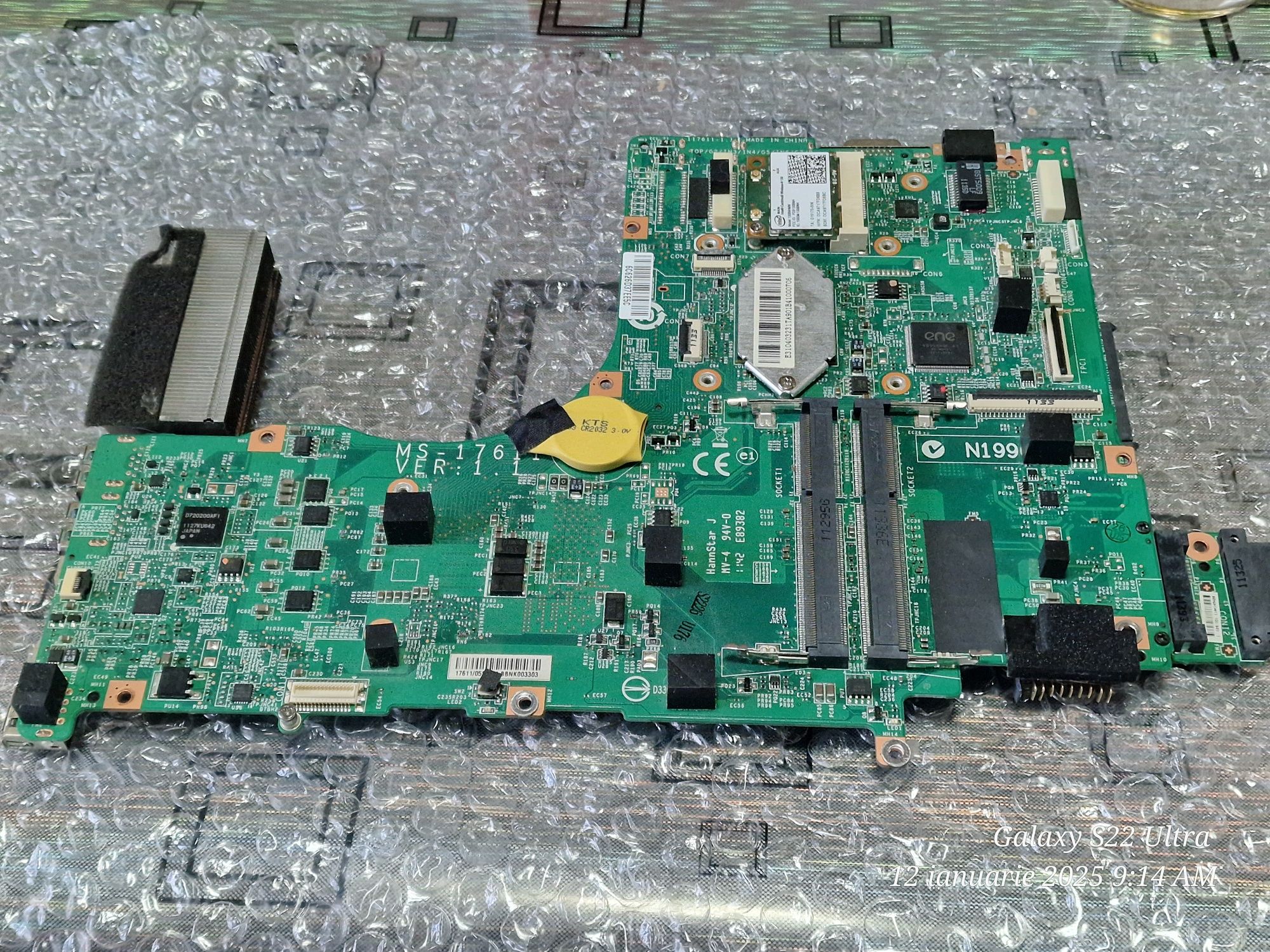 Placa de baza laptop msi
