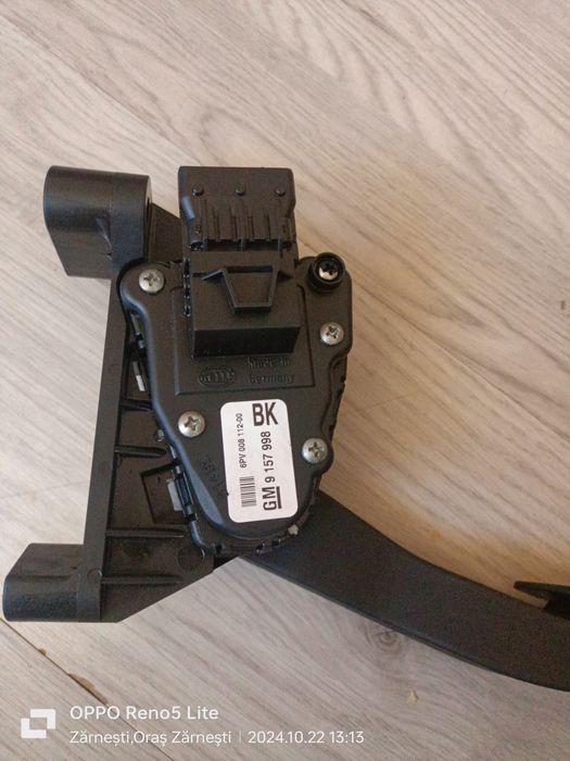 Pedală accelerație Opel   BK  9 157 998