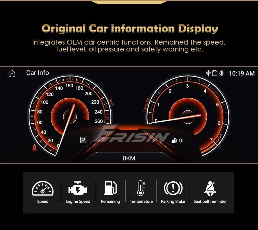 Sistem de Navigatie BMW F10/F11 ,Seria 5 , NBT , Android 10, Wi-Fi ,4G