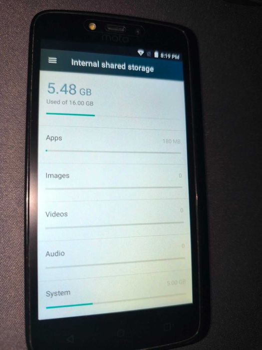 Смартфон Motorola Moto C Plus 1G/16GB