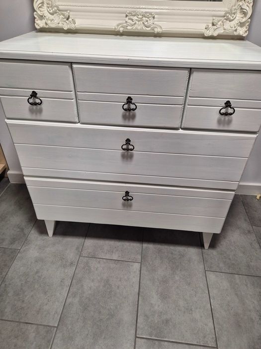 Comoda lemn +oglinda