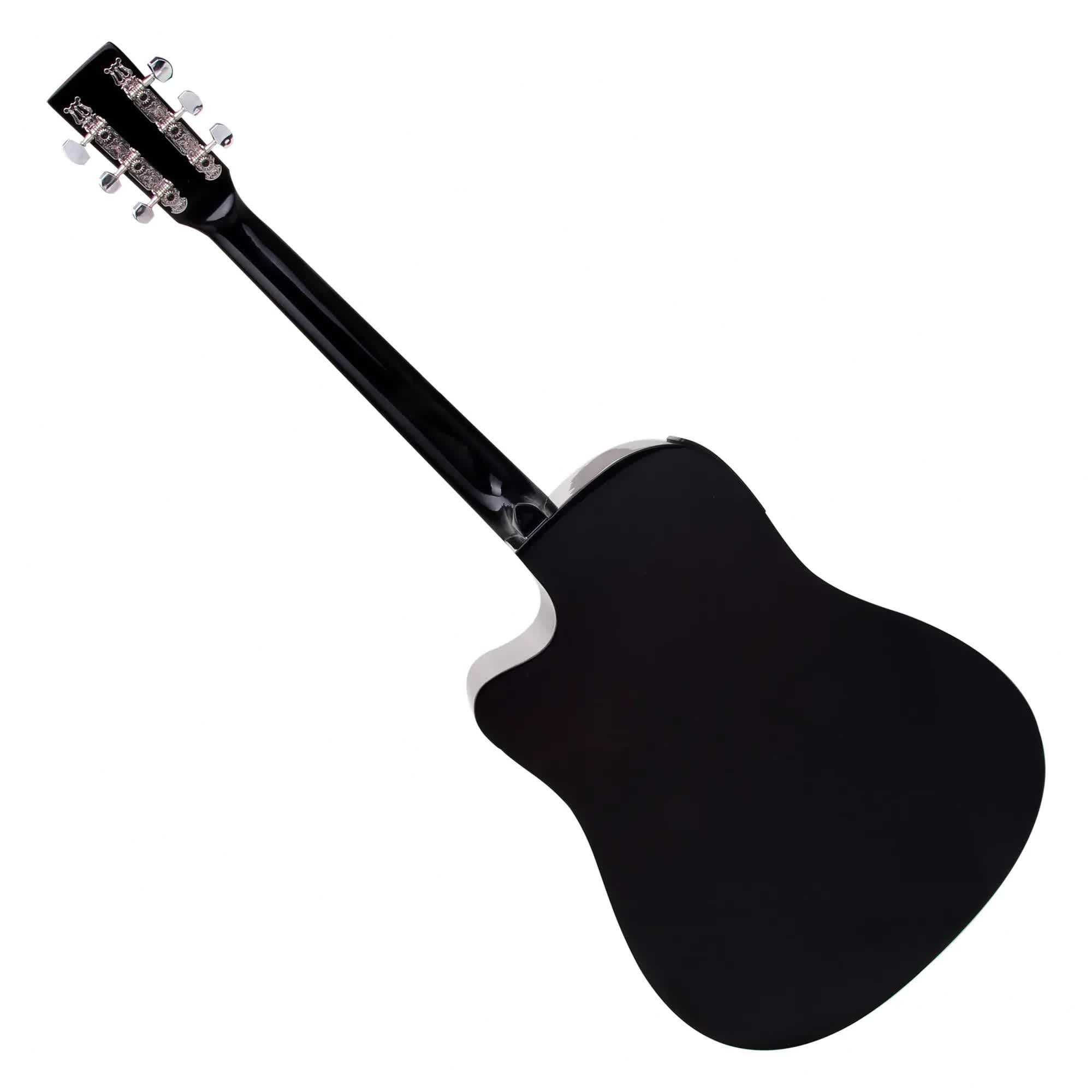 Set chitara electro-acustica acordor integrat Classic Cantabile WS10BK