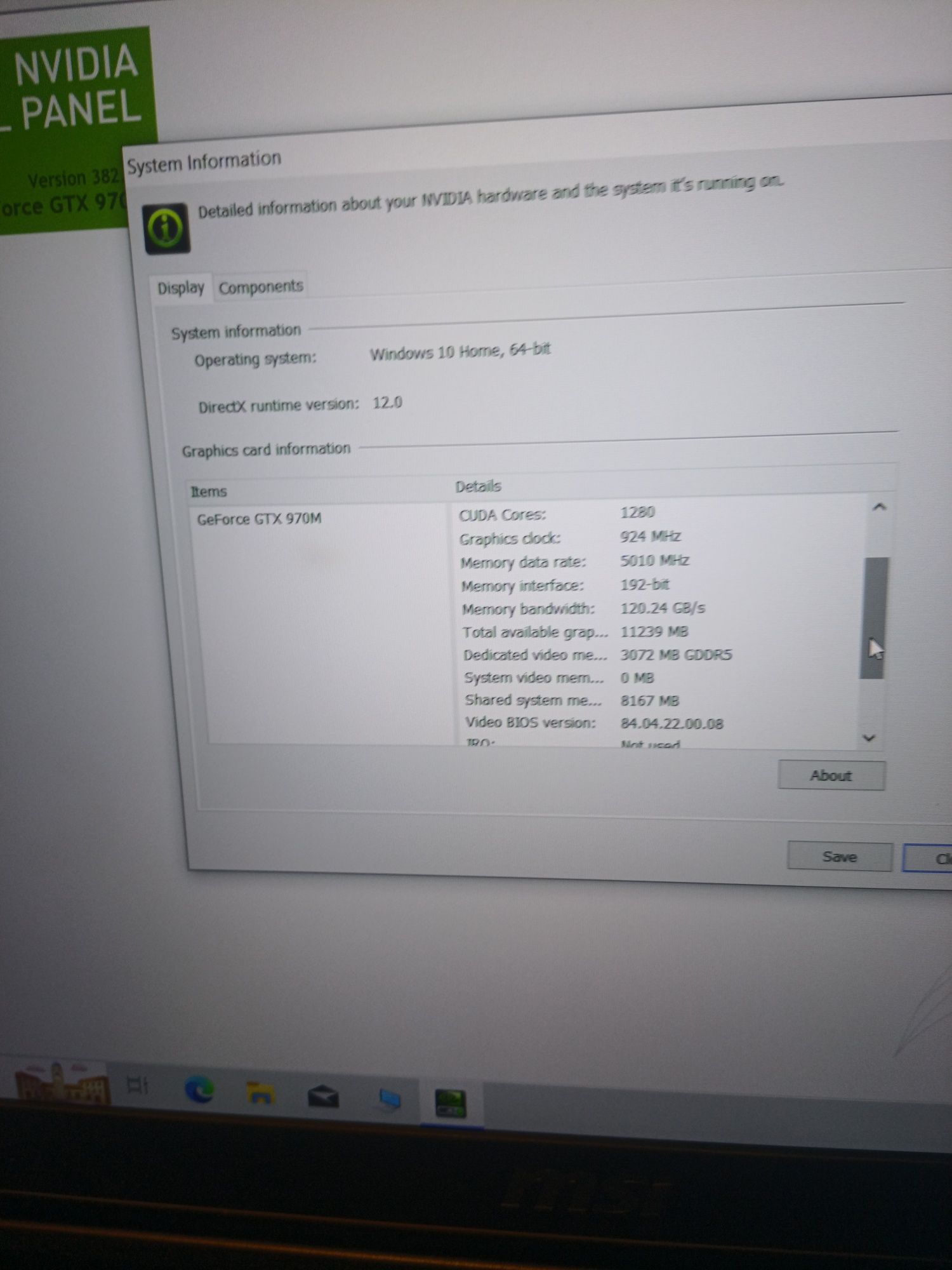 Vând leptop MSI gt72 2qd