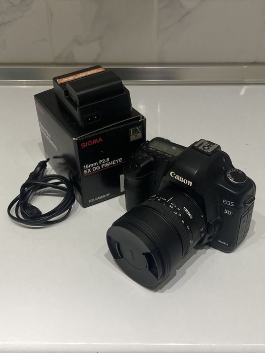 Продам камеру canon с объективом fisheye