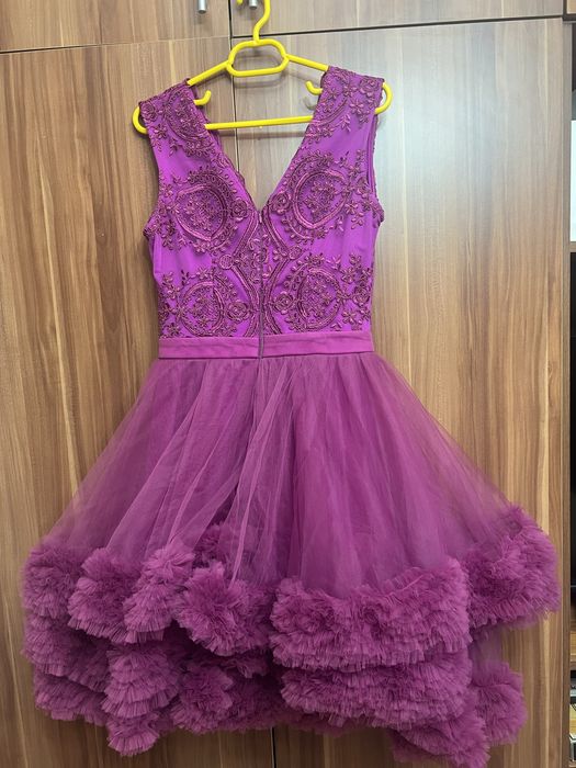 Rochie roz realizata la comanda