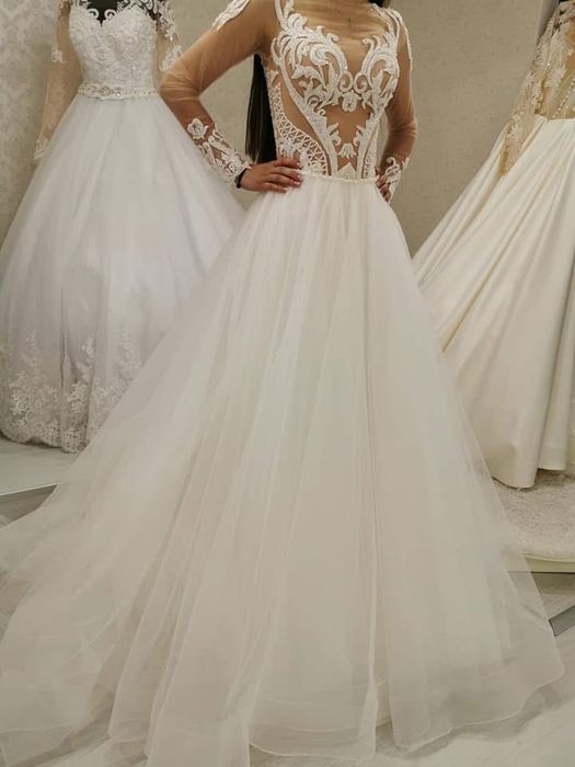 Rochie de mireasa sirena 2 in 1