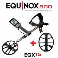 Металотърсач Minelab Equinox 800 + 15" Double-D EQX coil