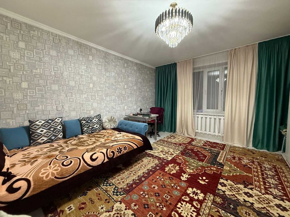 Уютная 1-ком квартира на Юго-Востоке на Улице Сабита Муканова 17