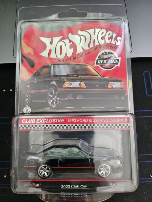Hot Wheels RLC 1993 Mustang Cobra R (Club car)