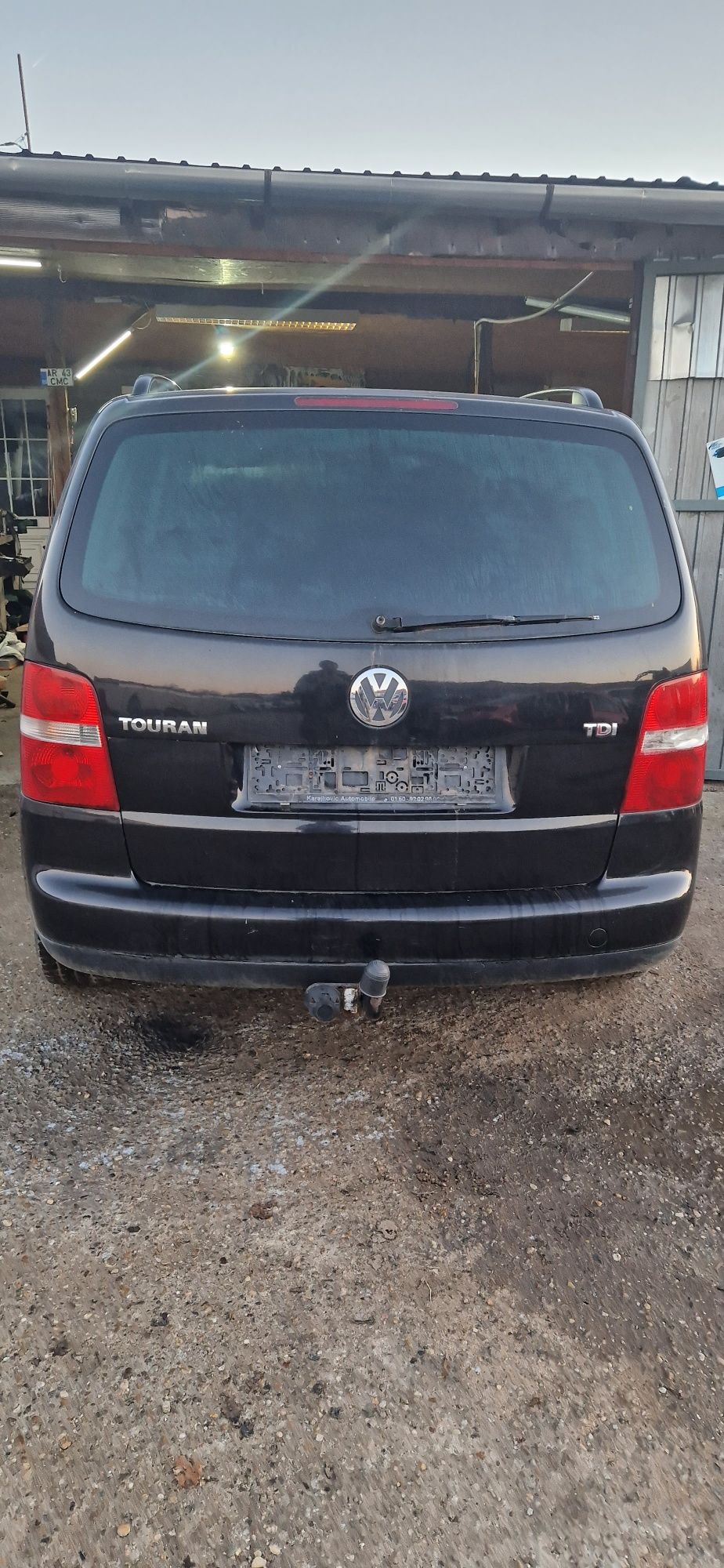 Bara spate vw touran