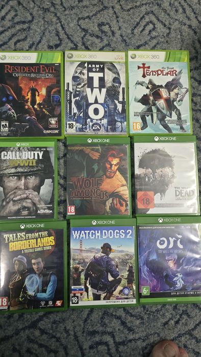 Игры икс бокс и икс бокс 360