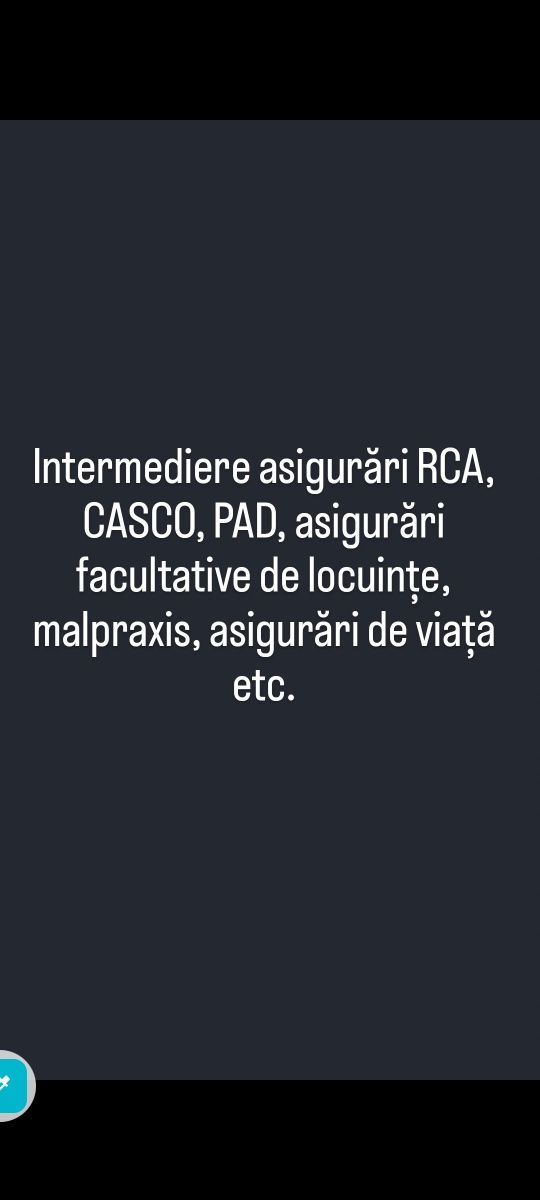 Asigurări RCA, CASCO, de VIAȚĂ