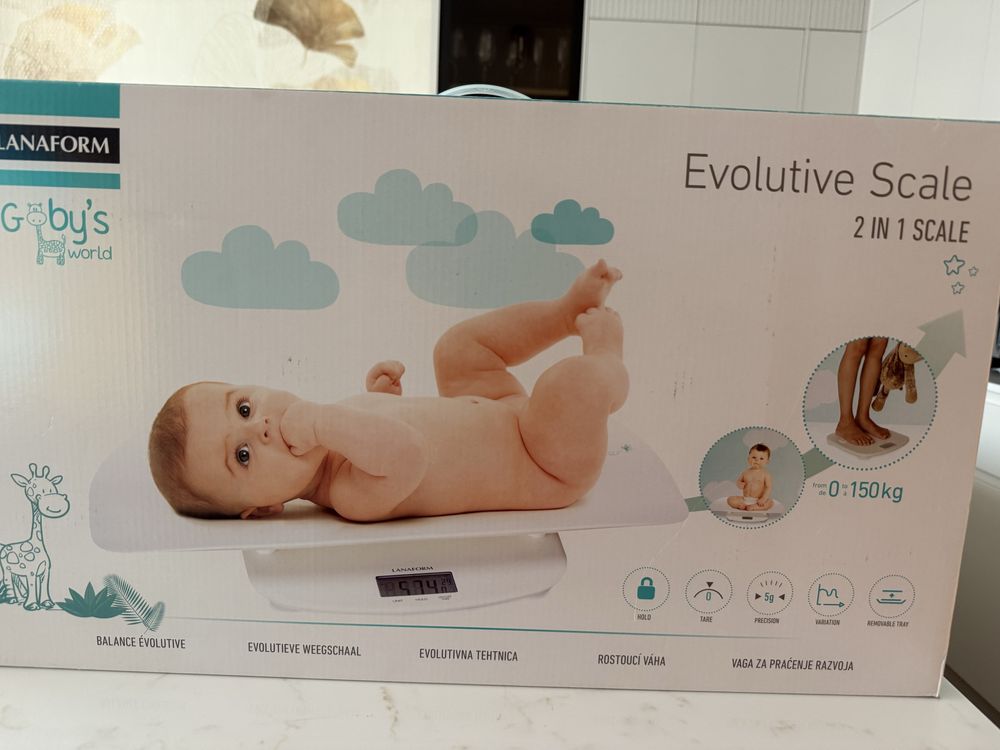 Везна за бебе Lanaform Evolutive Scale