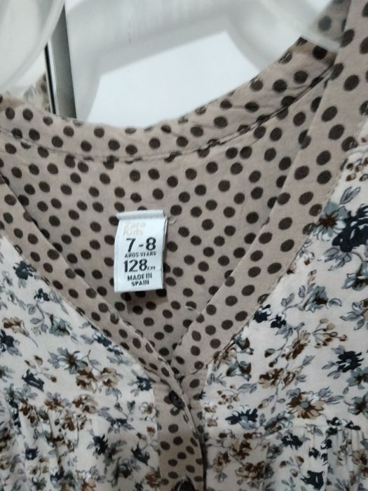 Rochie 7-8 ani bumbac