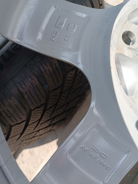 Лети джанти 16ки 5х112 OZ + зимни гуми 205/55/16 Continental