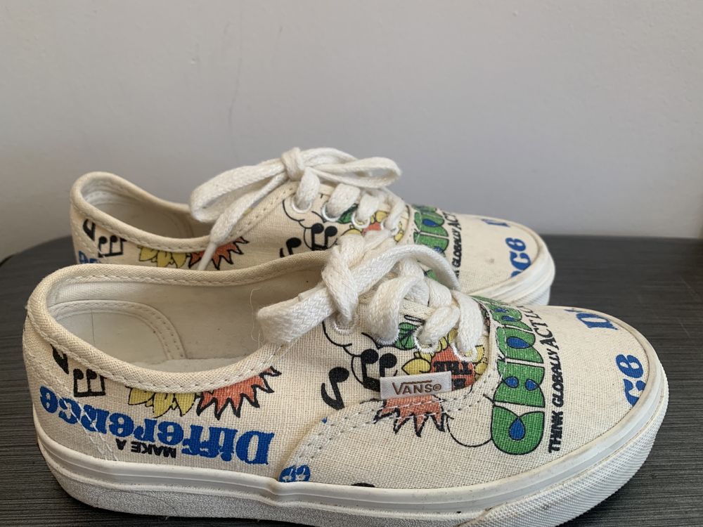 Timberland сиви нови 34_сини използвани 34_Vans 31 платнени обувки